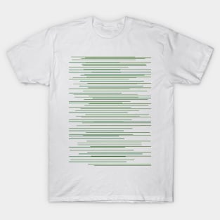 Thin Green Lines Swaying T-Shirt